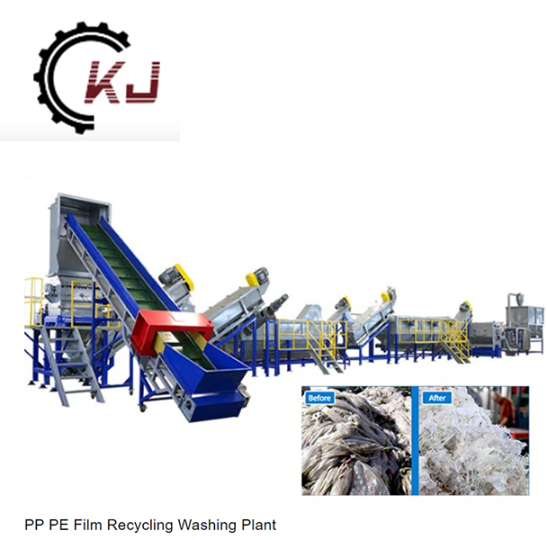 polyethylene Plastic recycling machine linya