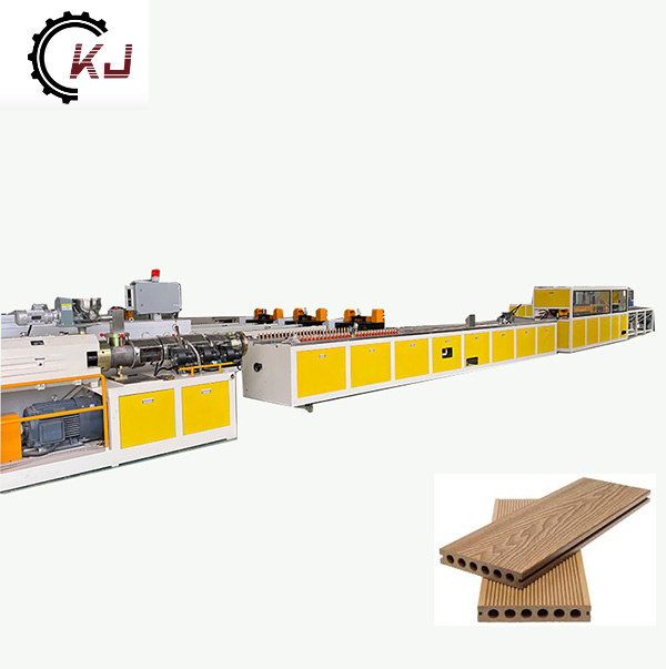 PP PE WPC panlabas na decking making machine