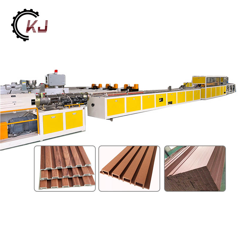 Wood Plastic Composite Decking Machine