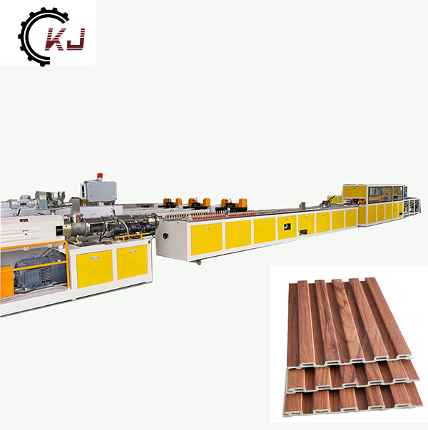 Wood plastic composite produkto manufacturing machine